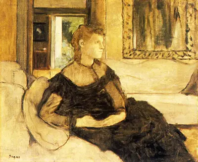 Madame Gobillard, Yves Morisot Edgar Degas